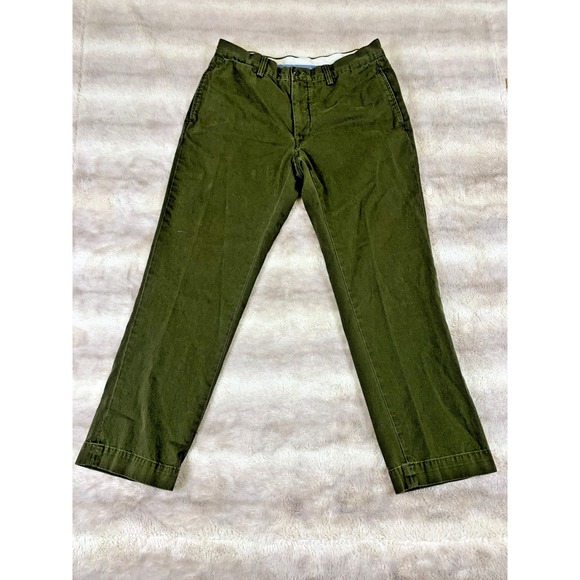 Polo Ralph Lauren Other - Polo Ralph Lauren Bedford Chino Pants Mens Green Classic Fit Cotton Casual 32x29